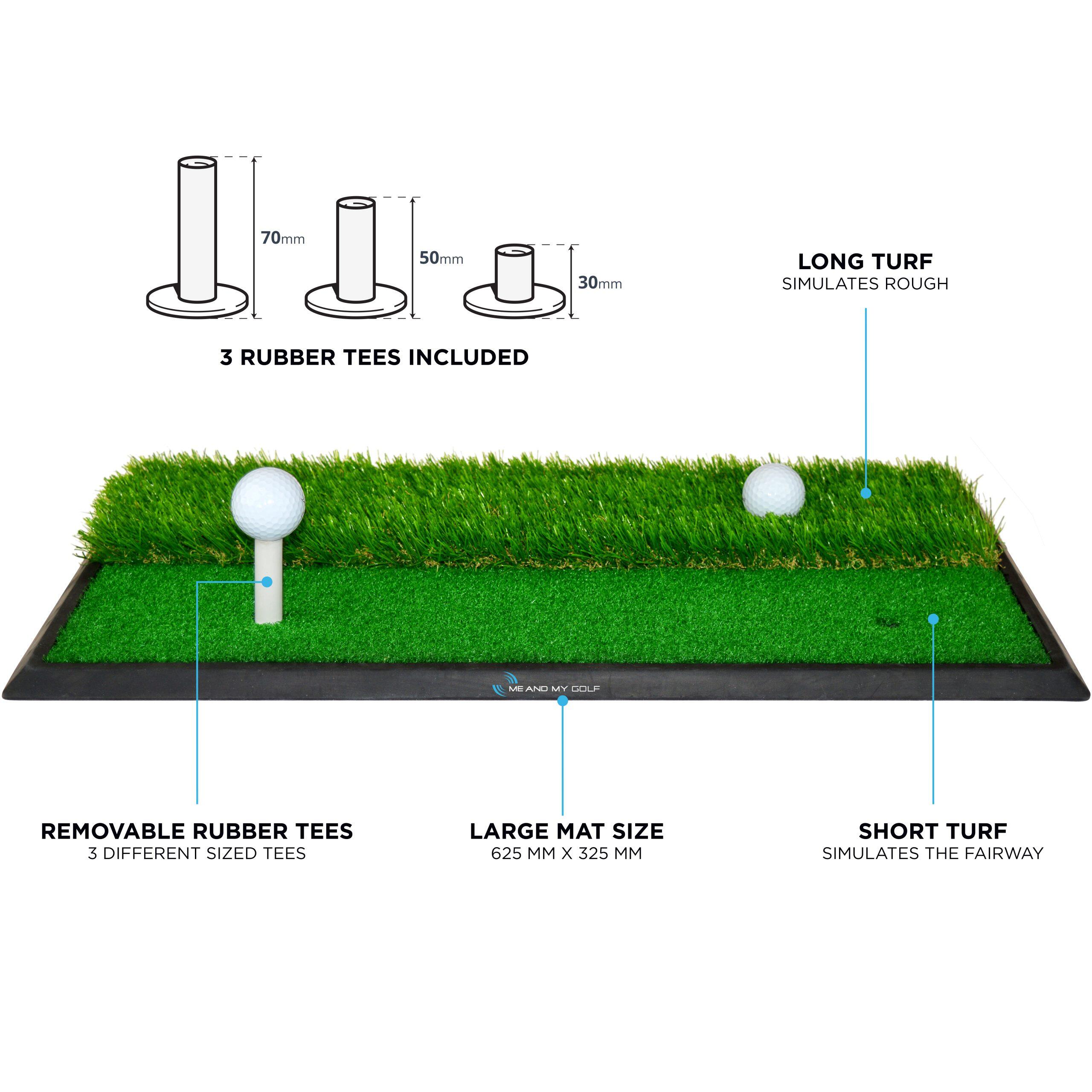 Dual-Turf Hitting Mat 3/6
