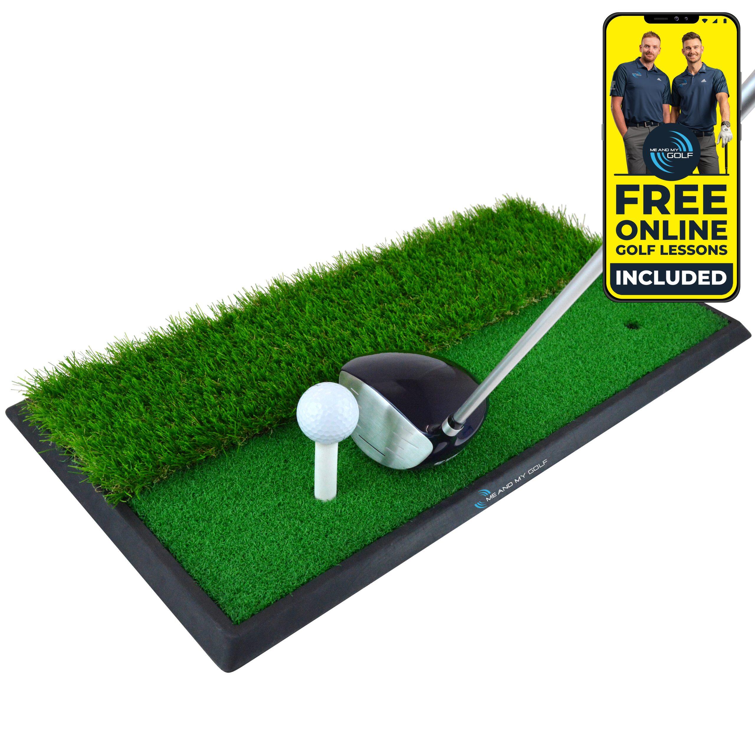 ME AND MY GOLF Dual-Turf Hitting Mat