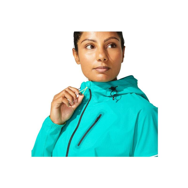 Női dzseki, Asics FujiTrail Pack Jkt, zöld