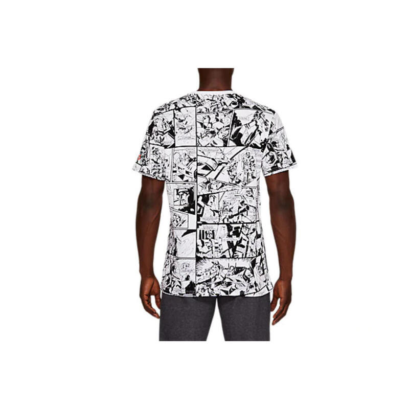 T-shirt desportiva de manga curta Asics TF M Graphic SS 1 para homem