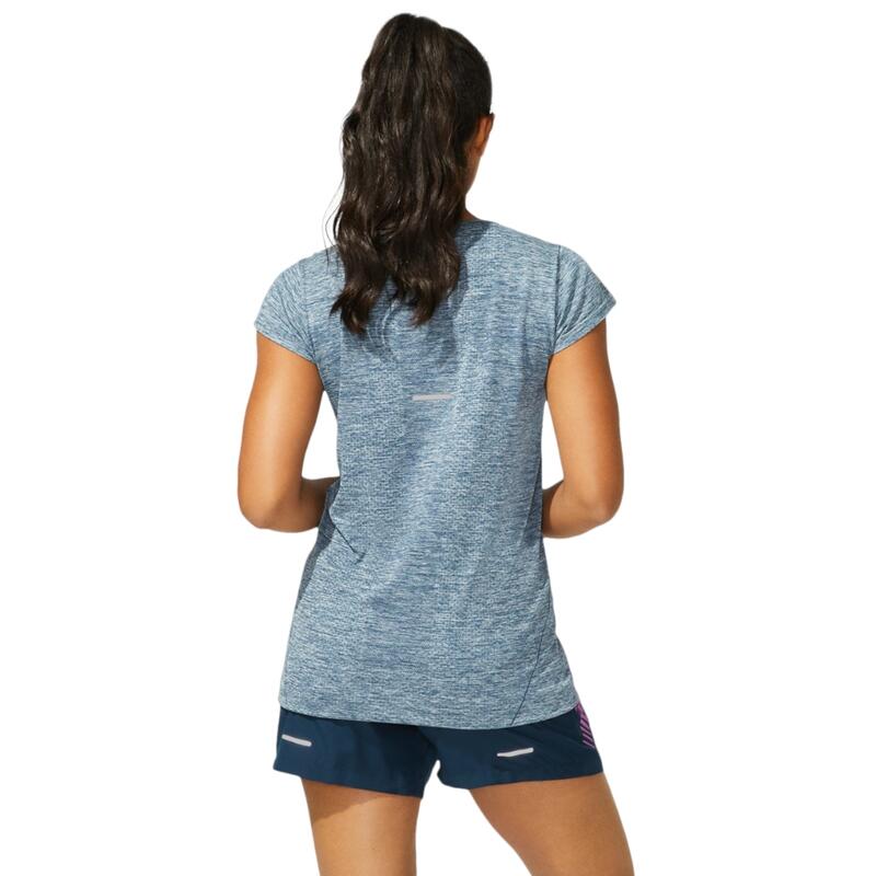 Női póló, ASICS Race Seamless SS Tee, kék