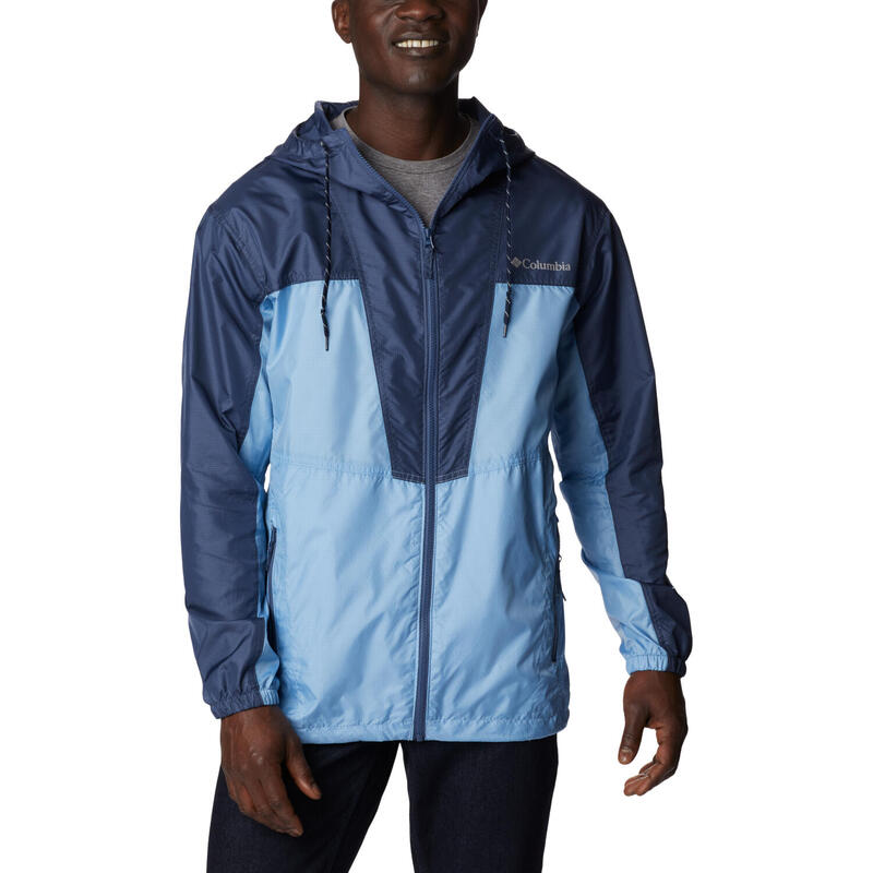 Férfi dzseki, Columbia Trail Traveler Windbreaker Jacket, kék