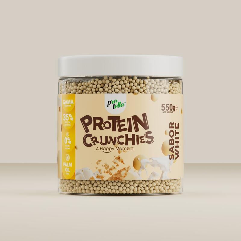 Toppings Protein Crunchies White 550g Protella