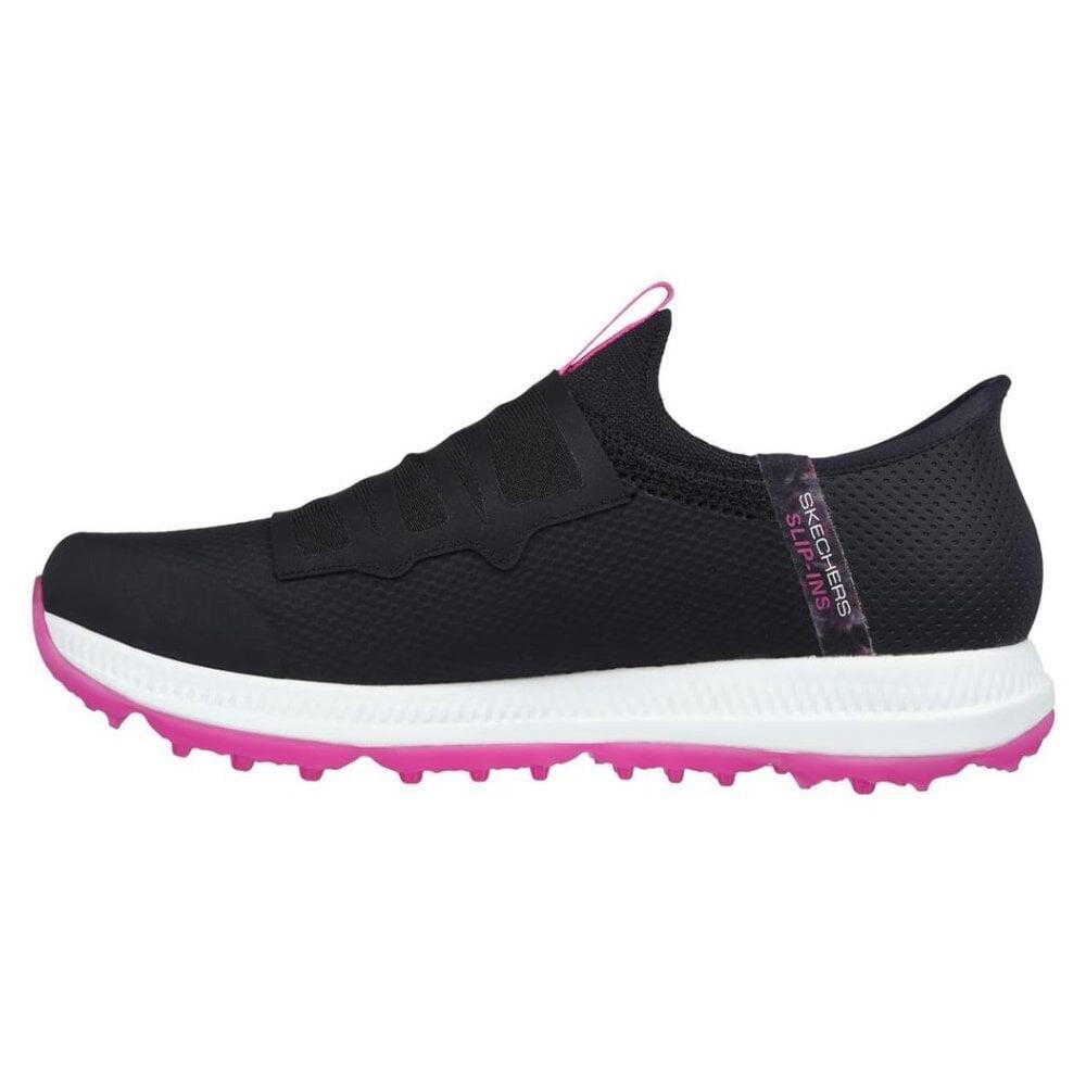 Skecher GO GOLF ELITE 5 SLIP 'IN Womens Shoes - Black/Pink 5/5