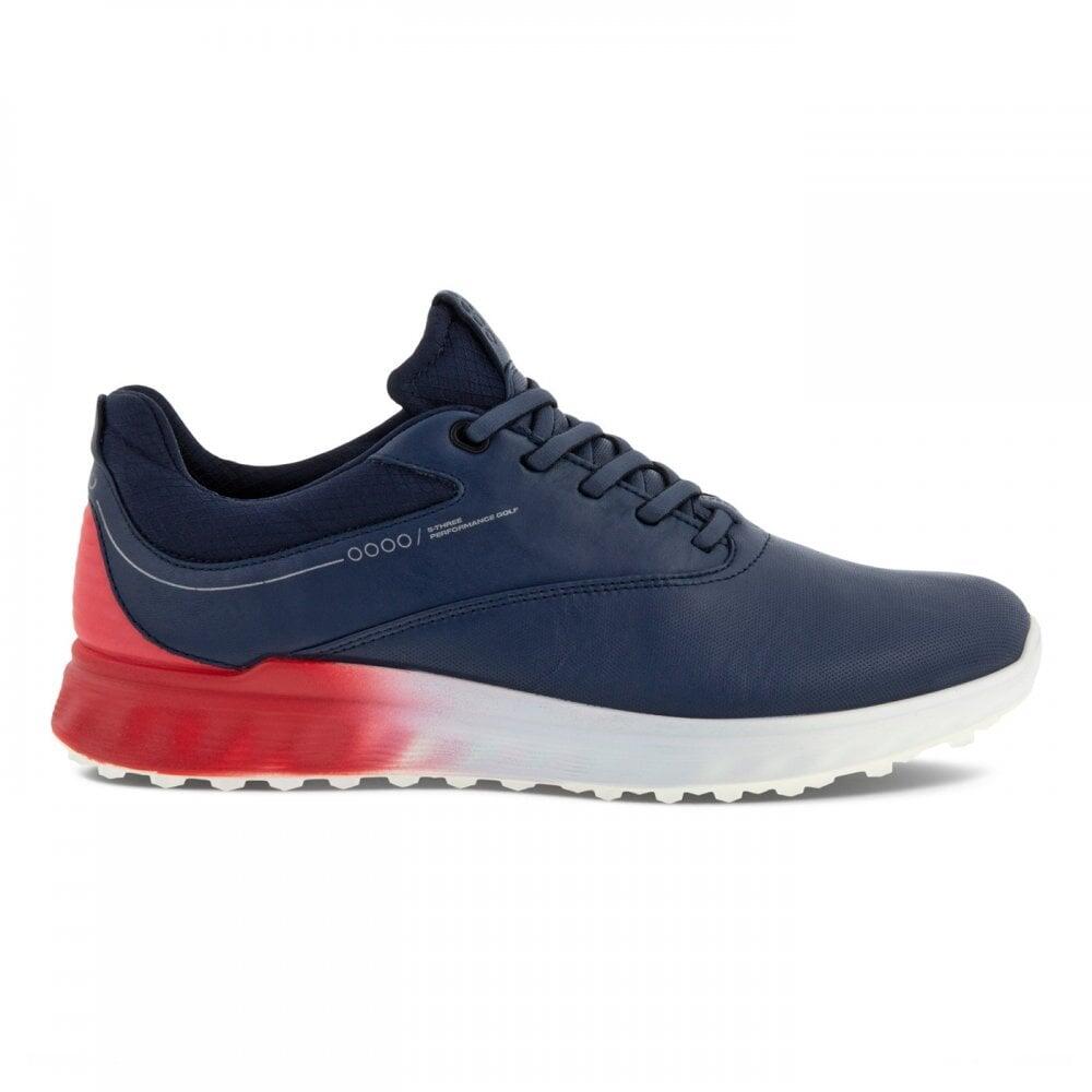 ECCO W Golf S-Three Golf Shoes MARINE/HIBISCUS/NIGHT 3/7