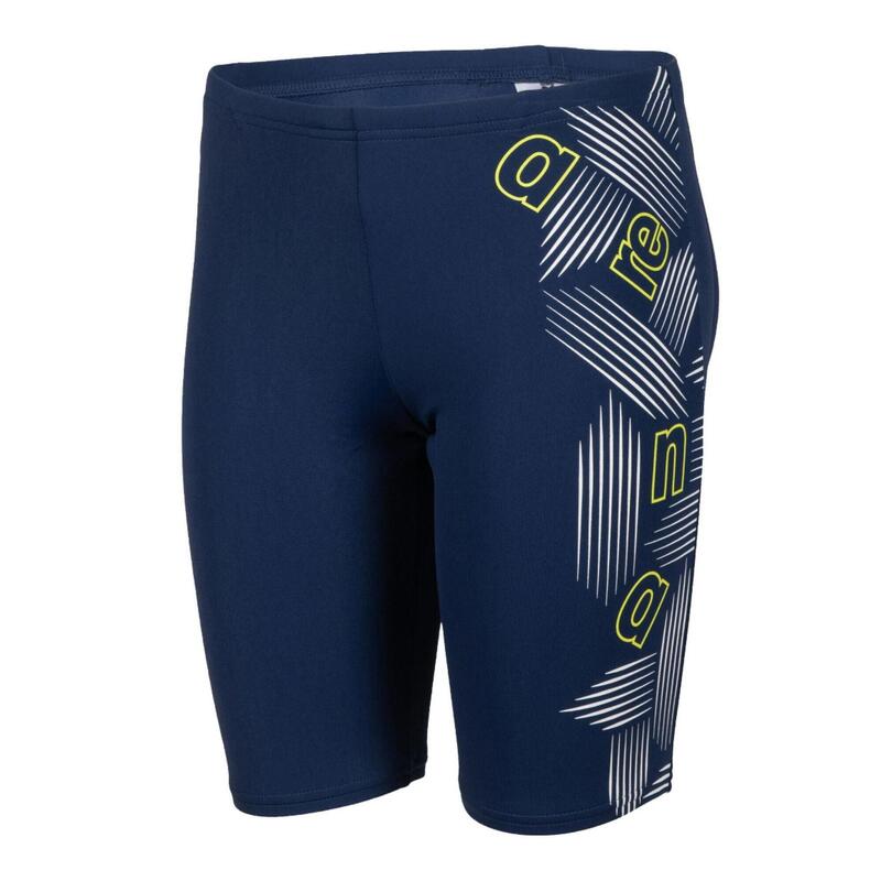 Arena Boys Swim Jammer Graphic Print - Navy/White ARENA - Decathlon