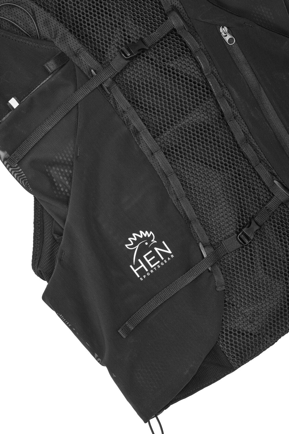 Sac à dos trail - Gilet trail - Gilet marathon -  Noir 4/7
