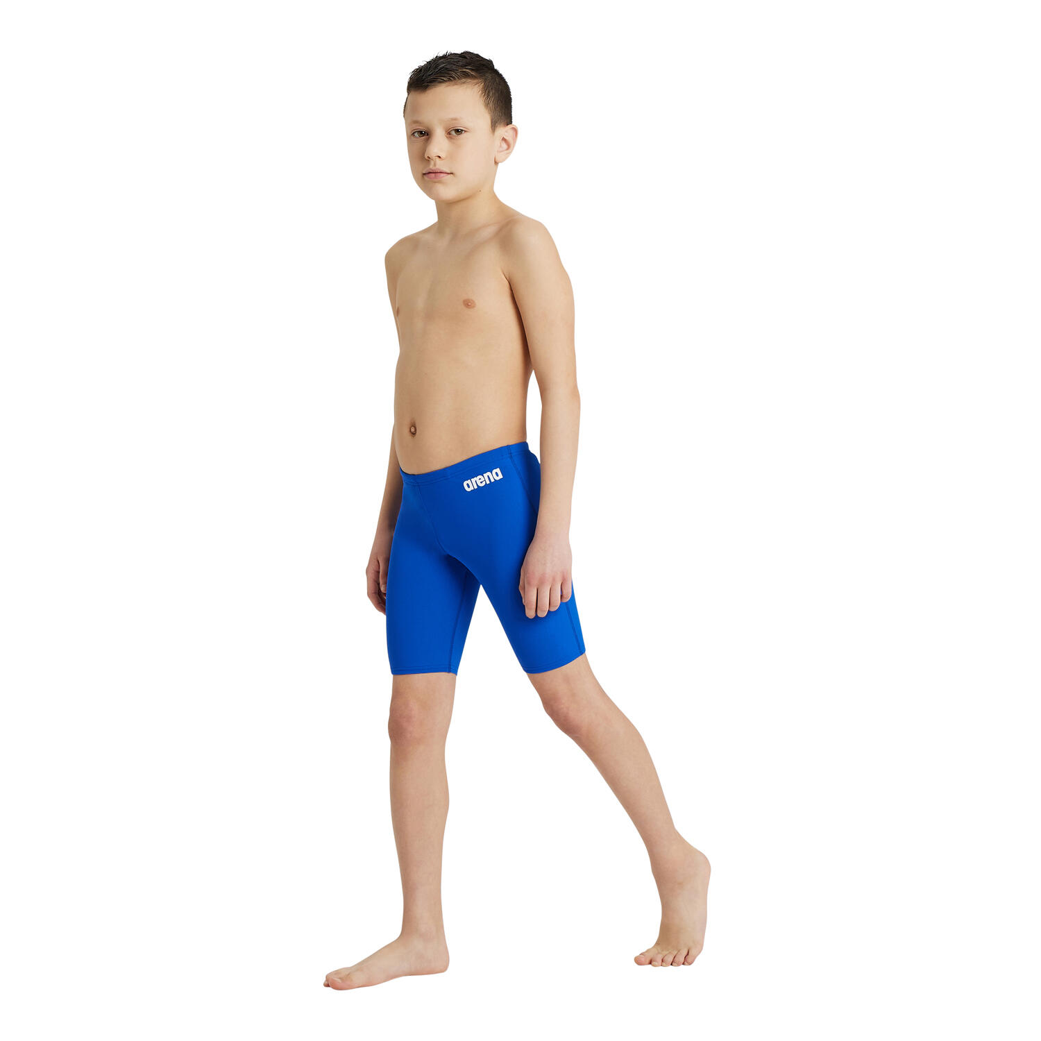 Arena Boys Team Solid Swim Jammer - Royal/White 5/5