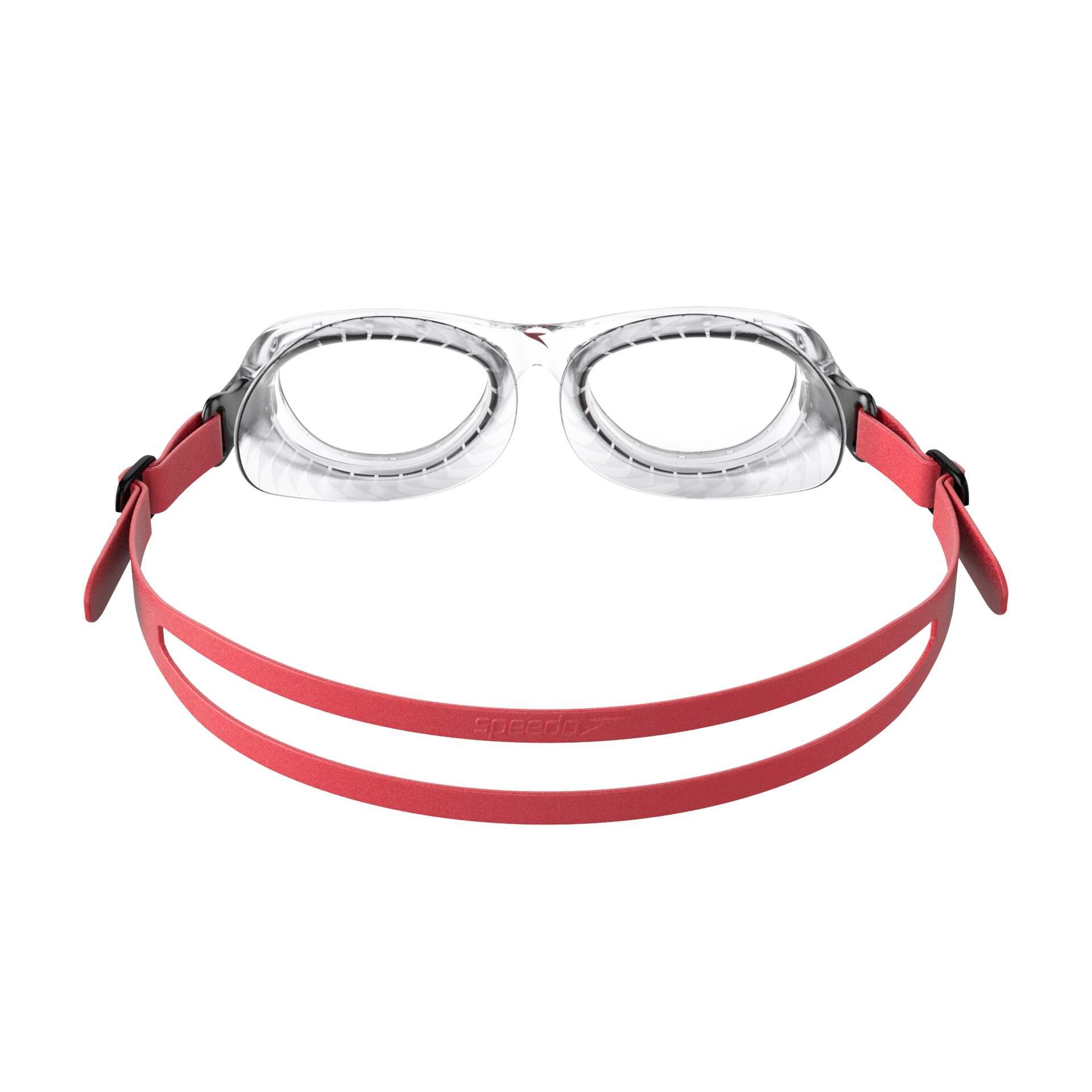 Speedo Futura Classic Goggles, Red/Clear 4/5