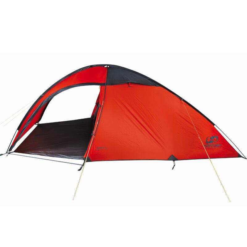 Sett 3 Mandrin Red II – leichtes Zelt – 3 Personen – Orange