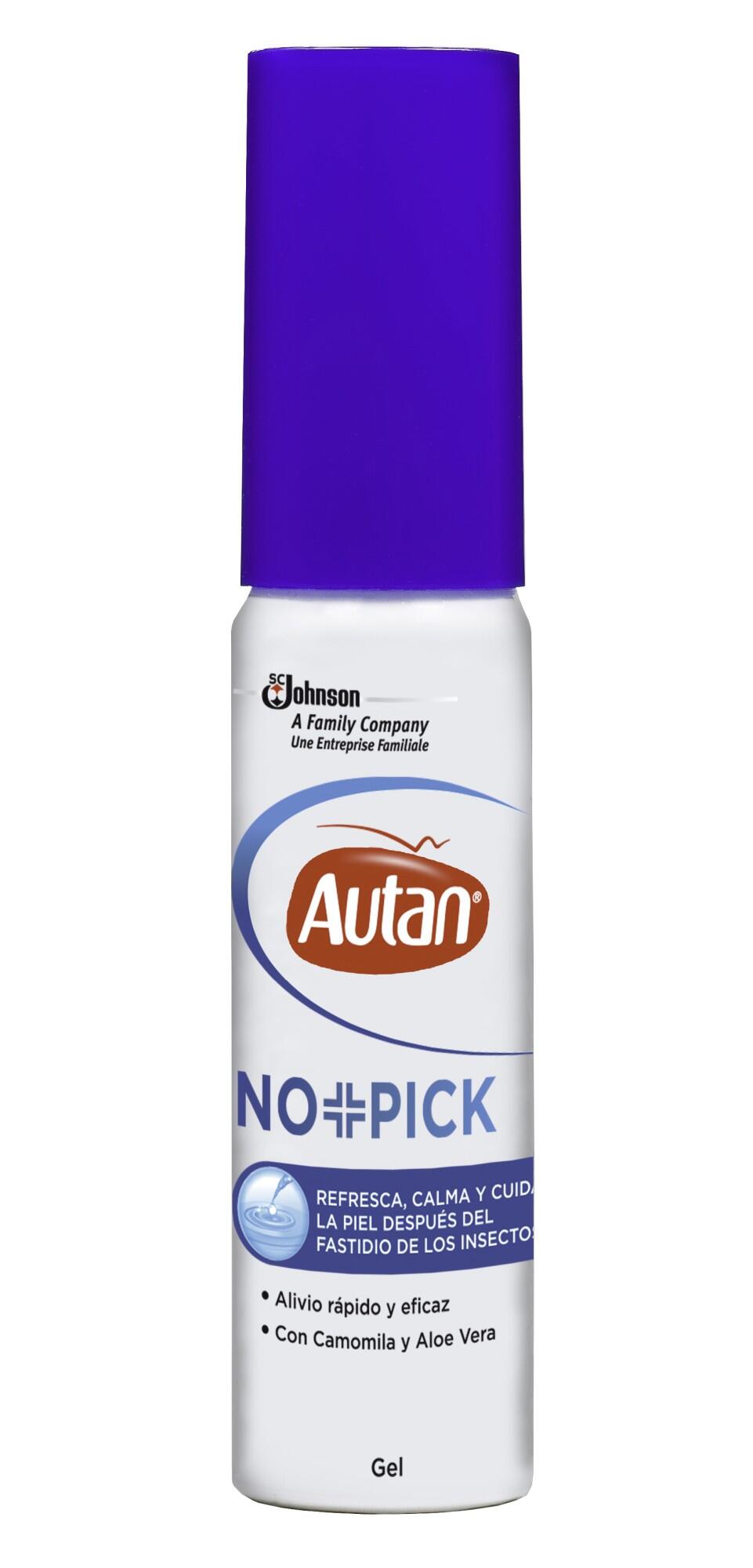Repelente de insectos Autan No+Pick Gel - Alivio Rápido y Eficaz 25ml 2/3