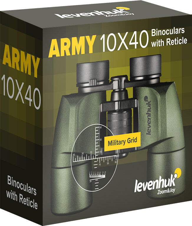 Jumelles Levenhuk Army 10x40 avec réticule 5/7