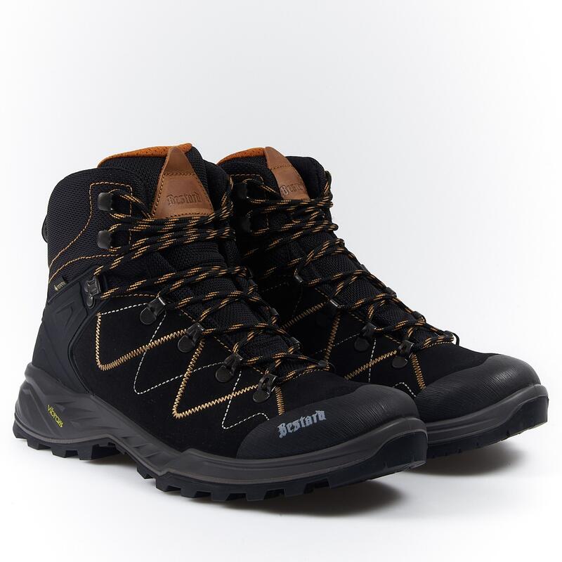 Botas de montaña impermeables para hombre Bestard Onda Negro