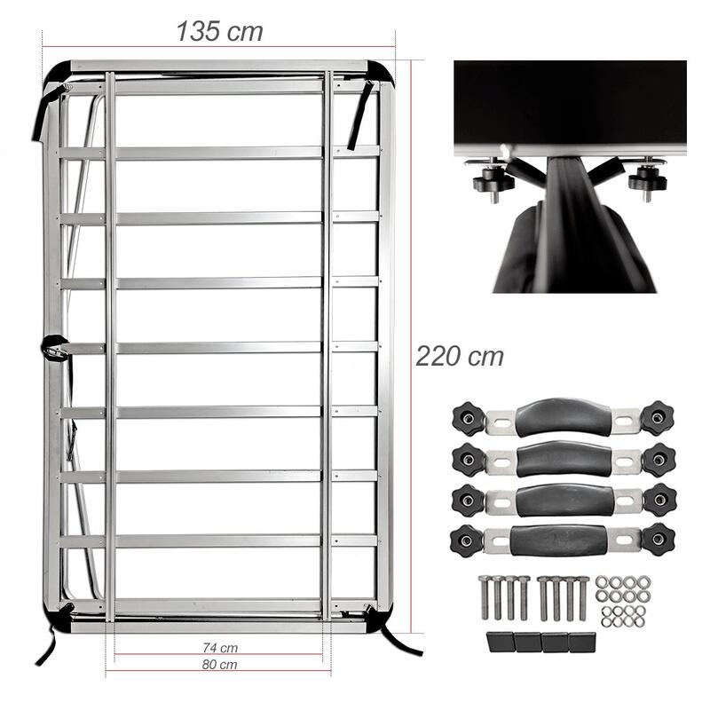 Tienda de Techo T1000 con AVANCE para Coche, SUV, Furgo.