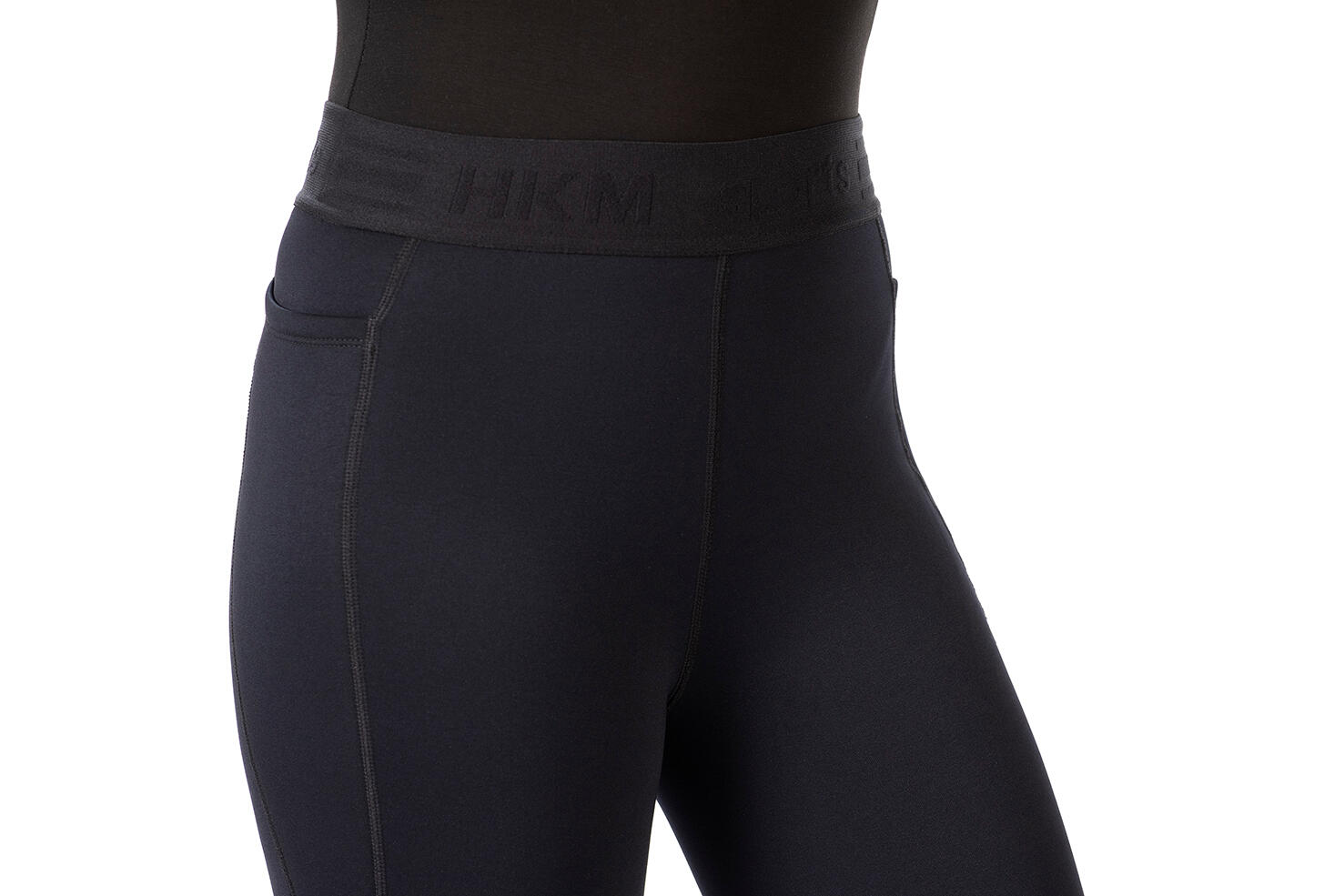 Leggings Sports basanes en tissu bleu foncé 3/5