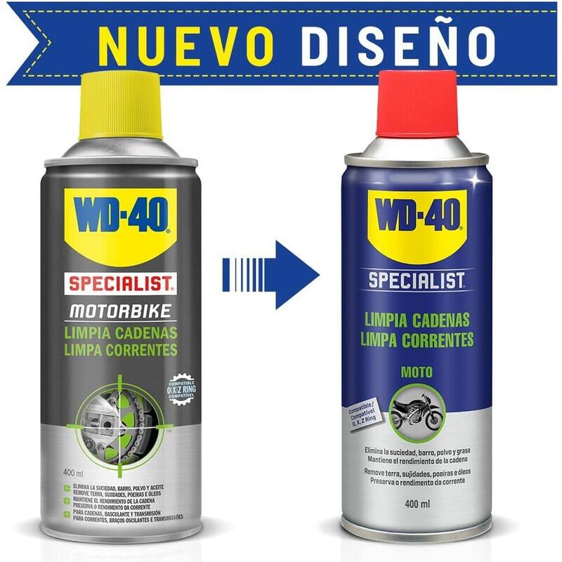 Spray de limpeza de correntes 400ml - WD-40