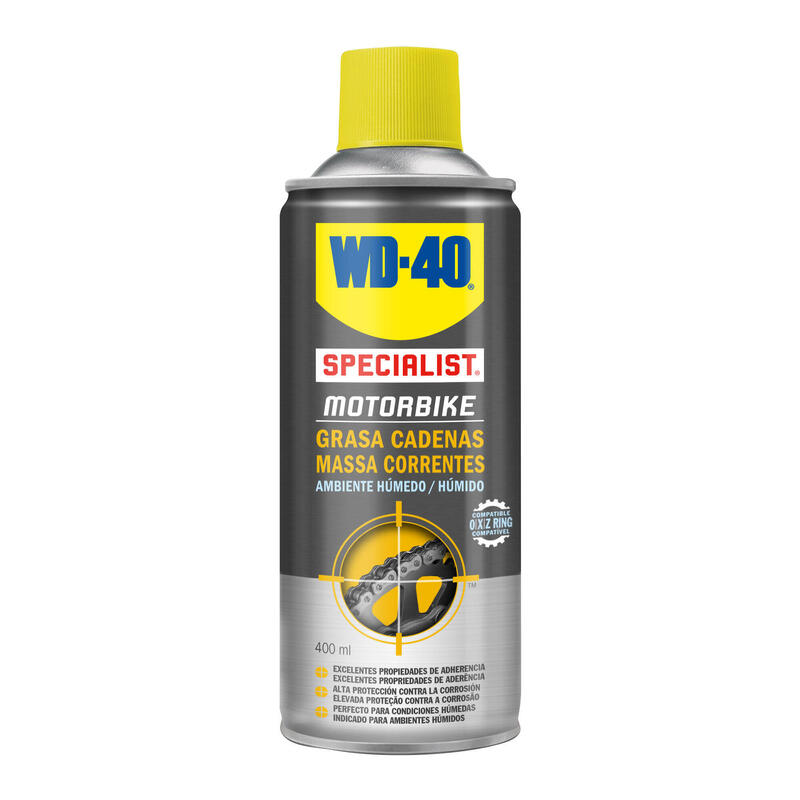 Grasa de Cadenas WD-40 Ambiente Húmedo- Spray 400ml