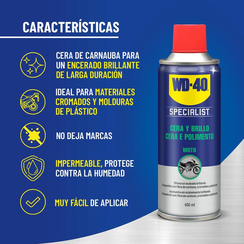 Spray de Cera e Brilho 400ml WD-40