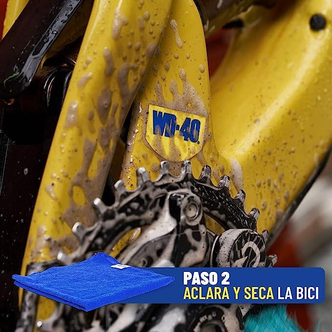 Desengrasante y Lubricante Mantenimiento de bicicletas WD-40 Specialist