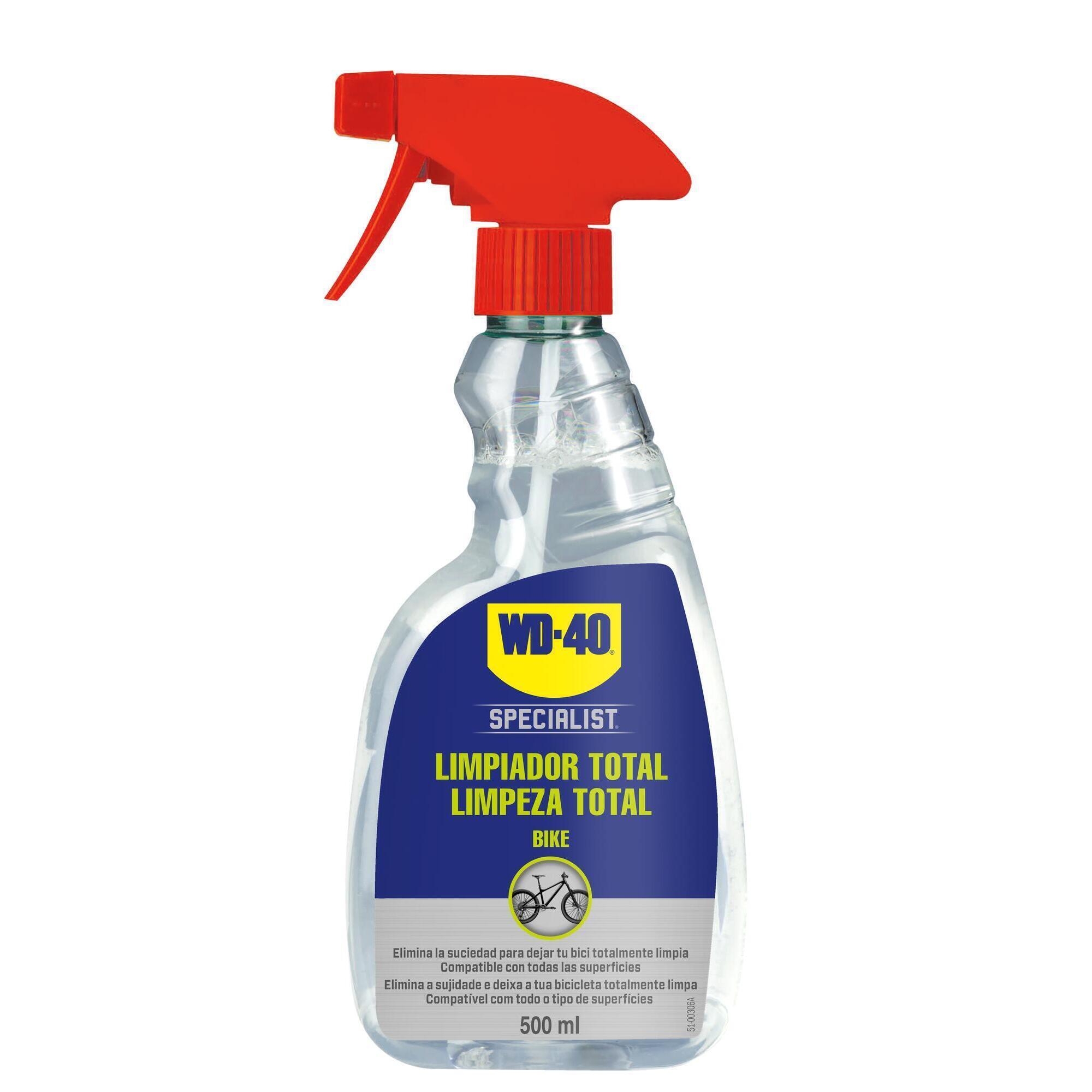 WD-40 Limpiador total para bicicleta WD-40 Pulverizador 500ml
