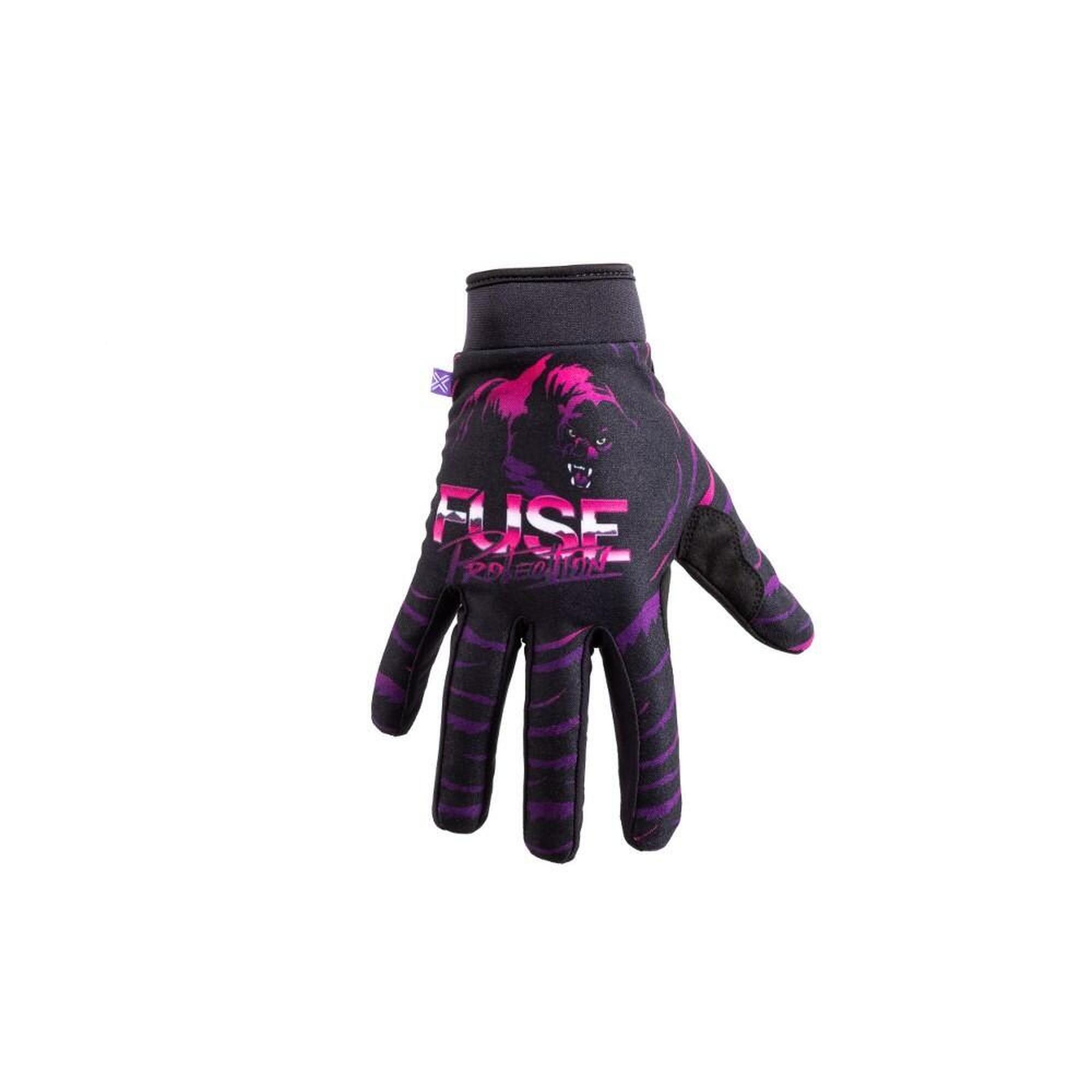 Fuse - Gants De Bmx Fuse Chroma Night Panther - Enfant - Noir - Xl - Gants - Noir - 48 Xl - Decathlon