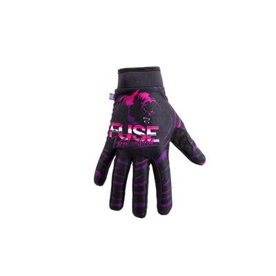 Rękawiczki BMX Fuse Chroma Night Panther – dziecięce – czarne – XL