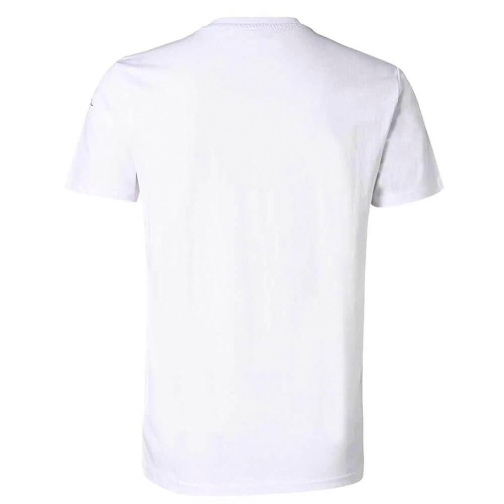 T-shirt em Algodão Ginástica Homem Kappa Erry. Branco 2/3
