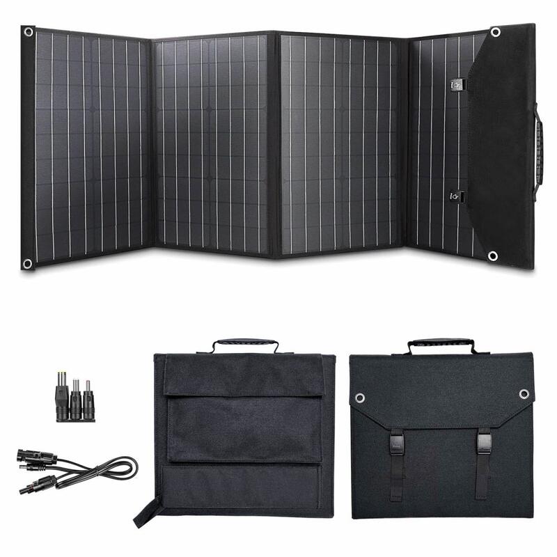 Painel solar dobrável 100W (4x25W) - 18V