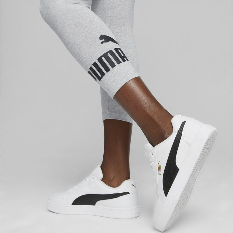 Legging 3/4 à logo Essentials Femme PUMA Light Gray Heather