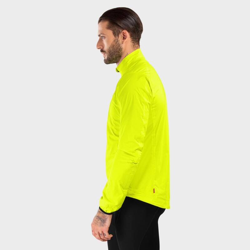 Herren Radsport fahrradregenjacke für J2 Sveti Jure SIROKO Neongelb