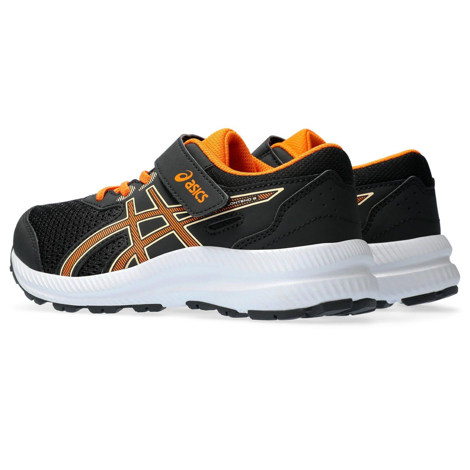 Chaussures Multisports Enfants - ASICS Gel-Contend 8 PS - Black/Orange 5/6