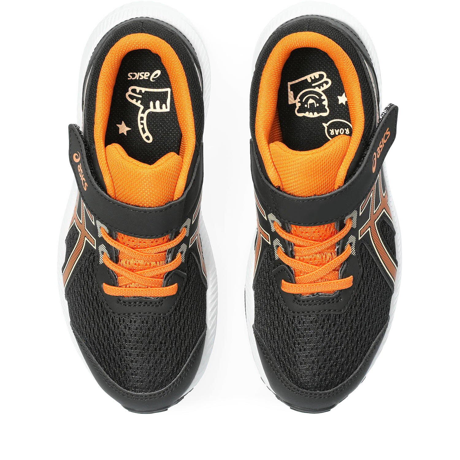 Chaussures Multisports Enfants - ASICS Gel-Contend 8 PS - Black/Orange 6/6