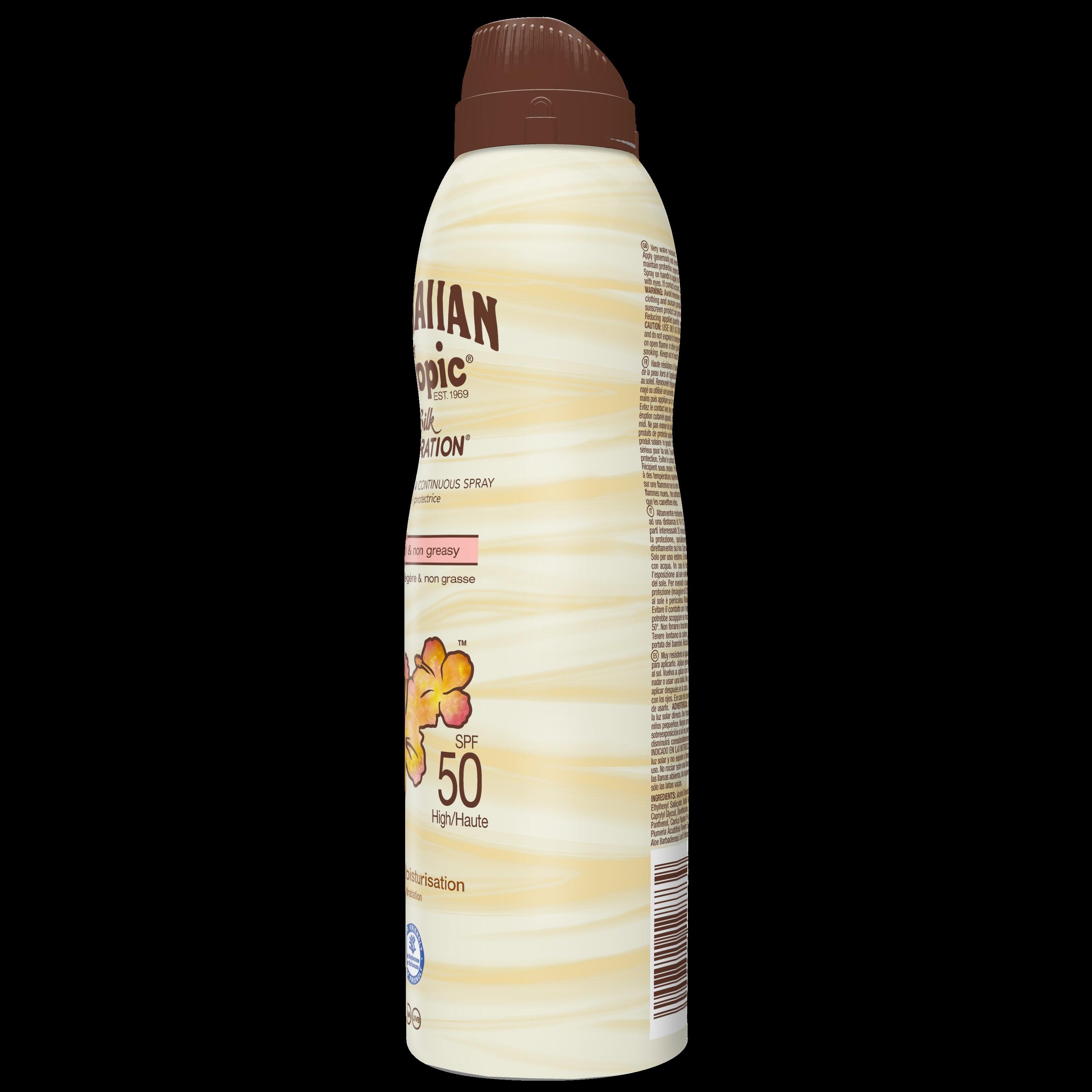 Hawaiian Tropic Silk Hydration Air Soft Mist Protetor solar SPF50 3/3