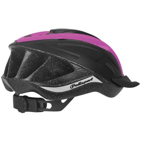 Fietshelm Ride-In L (58-62Cm) - Zwart/Fuchsia