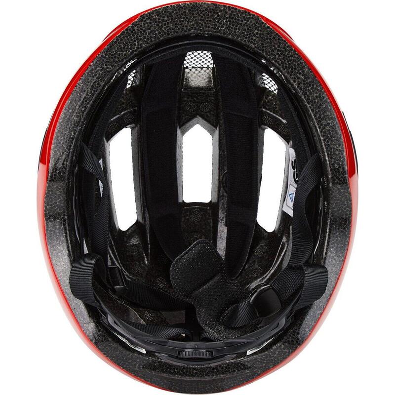 ABUS Casco da bici da corsa "Macator", rosso