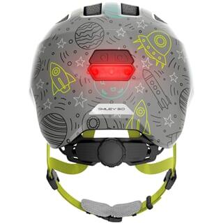 ABUS Casque de loisirs pour enfants "Smiley 3.0 LED" grey space