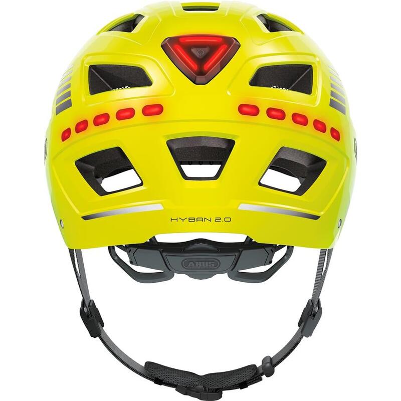 Casco ciclista Hyban 2.0 LED Señal Amarillo L 56-61cm