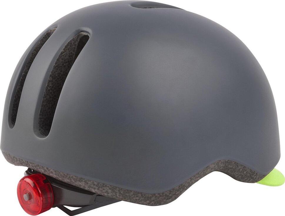 Kask Rowerowy Commuter M (54-58 Cm) - Szary/Żółty