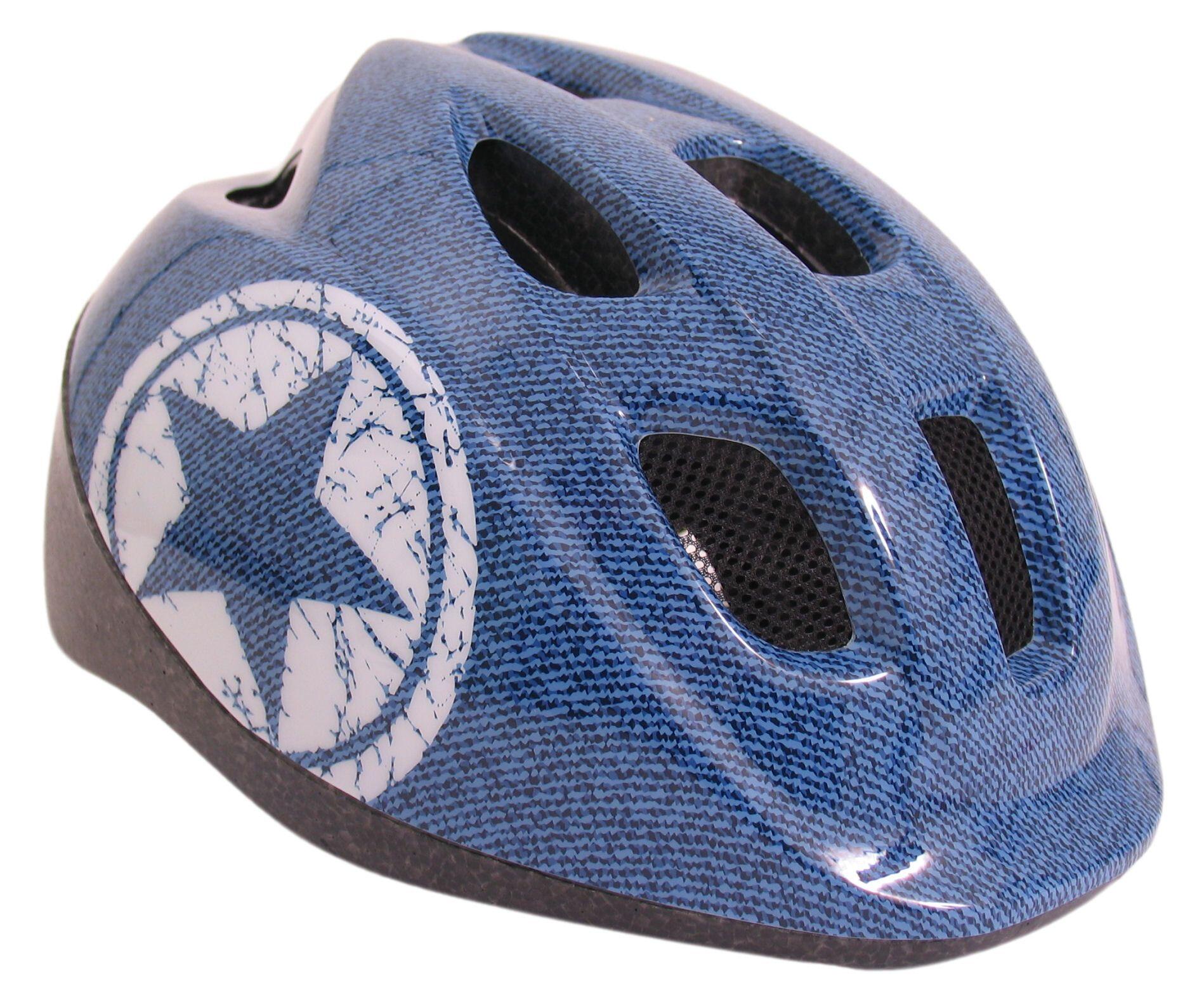 Casco De Niño Jeans  Azul Blanco  Polisport 3/3