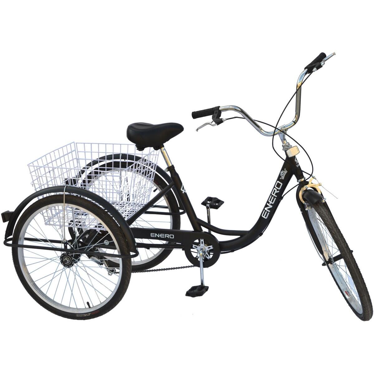 Rower 3 kołowy dla dorosłych Enero 24" 1-biegowy 6/7