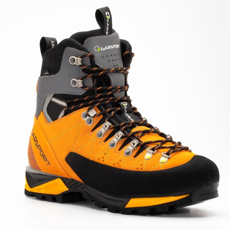 Wandelschoenen Mountain Tech High WP voor heren - Oranje