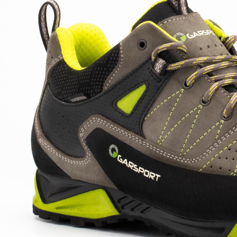 Wandelschoenen Mountain Tech Low WP voor heren - Grijs