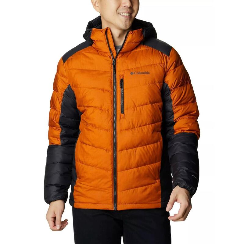 Wintermantel Labyrinth Loop Hooded Jacket Herren - orange