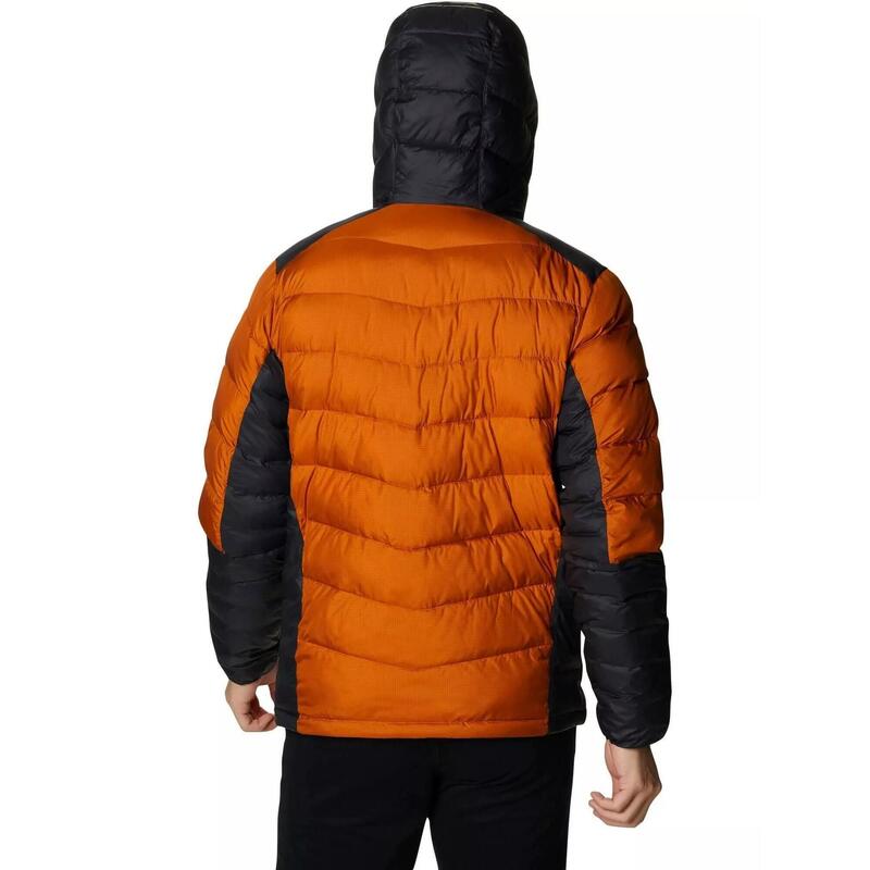 Wintermantel Labyrinth Loop Hooded Jacket Herren - orange