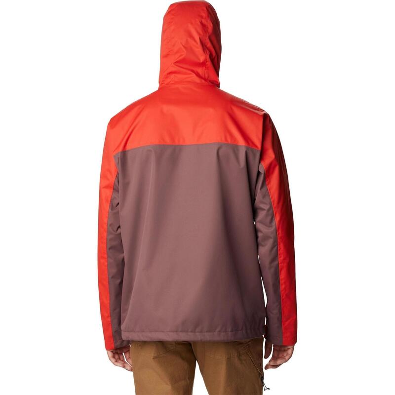 Regenmantel Hikebound Jacket Herren - orange