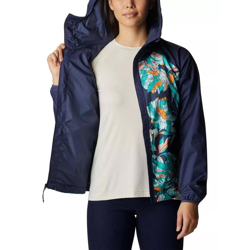 Regenmantel Ulica Jacket Damen - blau
