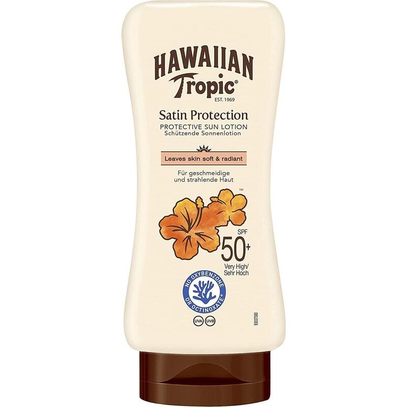 Protector Solar Crema Hawaiian Tropic Satin Protection Pack de 3