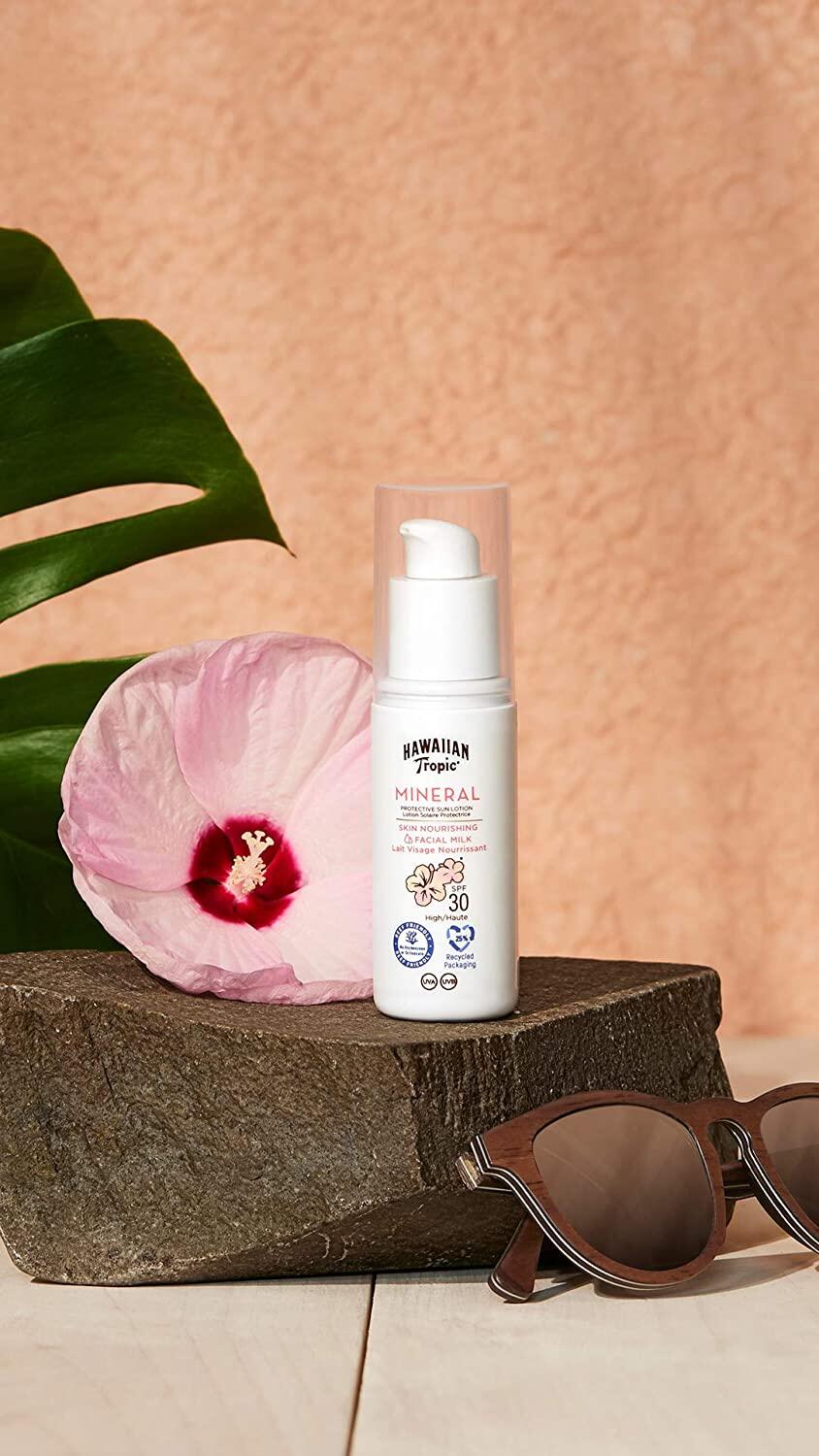 Hawaiian Tropic Loção protetora solar facial nutritiva SPF30 3/3