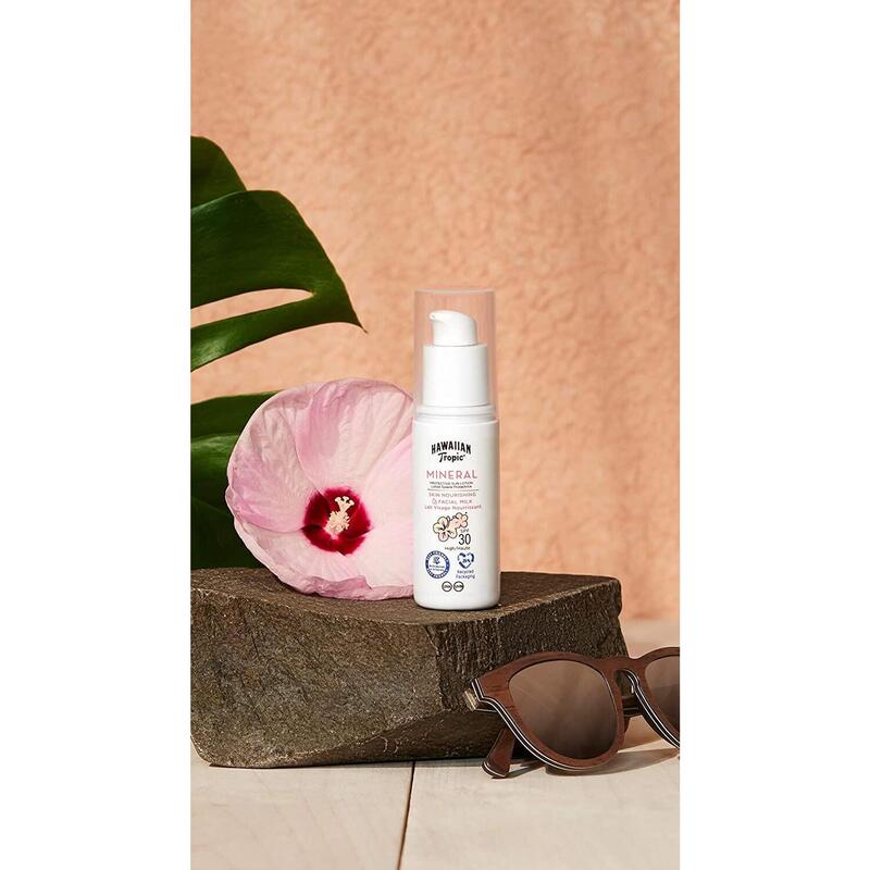 Leche Solar Nutritiva Facial Hawaiian Tropic Tropic Loción SPF30