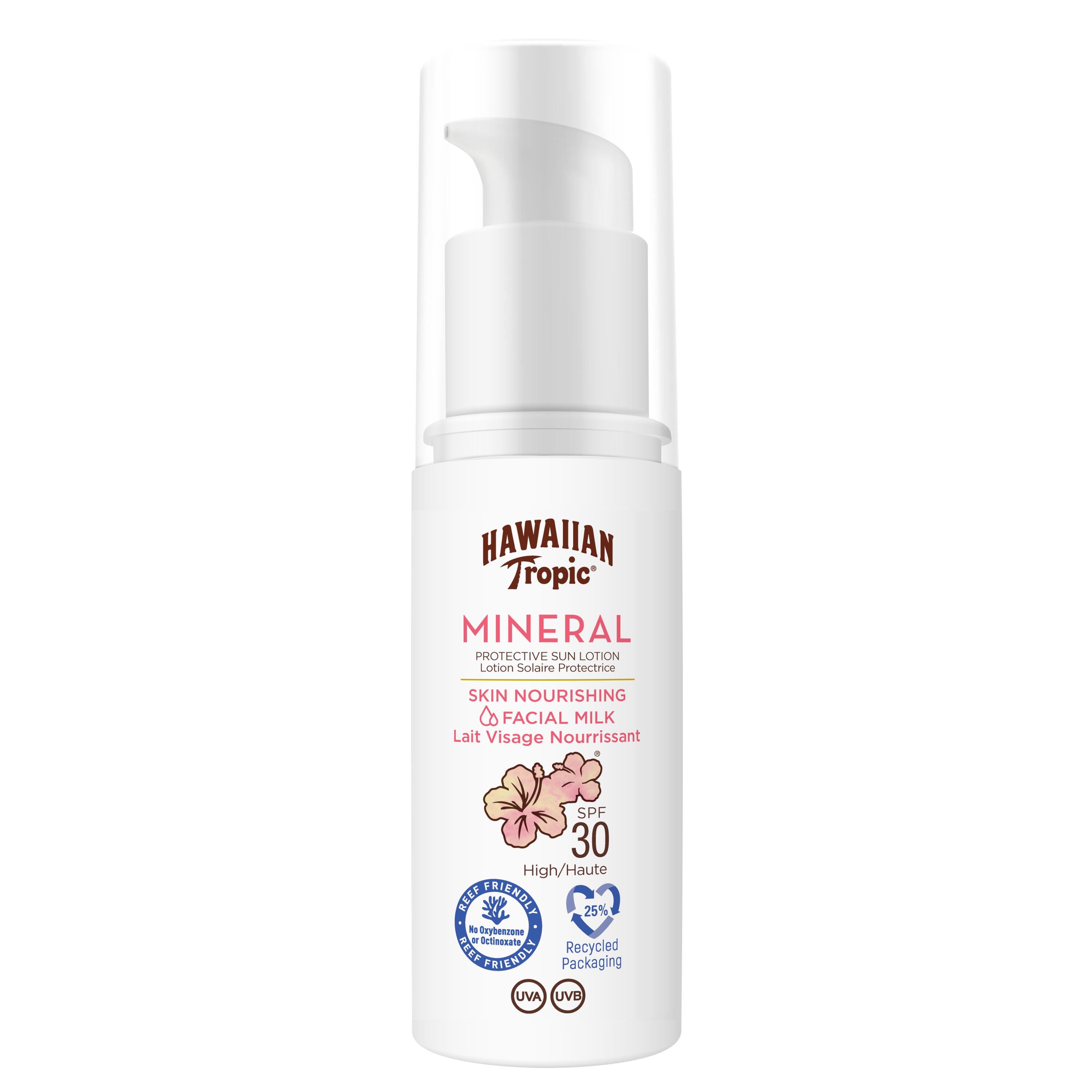 HAWAIIAN TROPIC Leche Solar Nutritiva Facial Hawaiian Tropic Tropic Loción SPF30